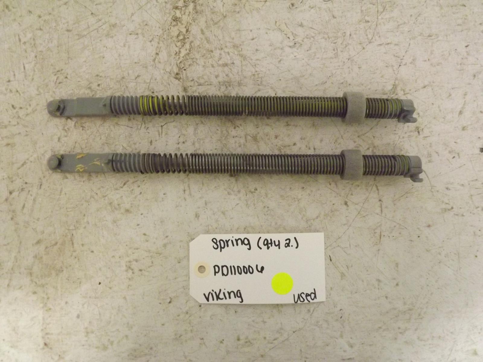 Viking Dishwasher PD110006 Springs (Qty. 2) Used Viking Dishwasher PD110006 Springs (Qty. 2) Used